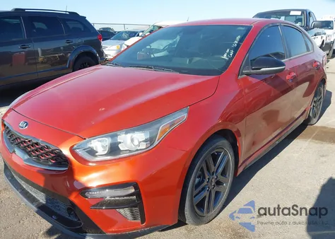 2020 Kia Forte Gt-Line из США, поврежденный, VIN 3KPF34AD2LE200433